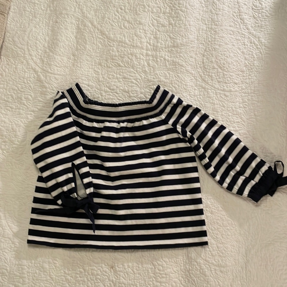 J Crew boat neck top